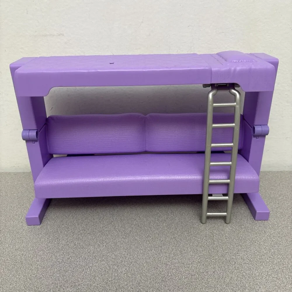 2018 Barbie Dream House Replacement Part Purple Bunk Bed Sofa Couch